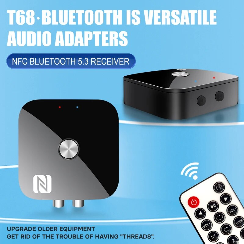 NFC Bluetooth 5.3 Audio Receiv - L Musical Instrument recension och pris