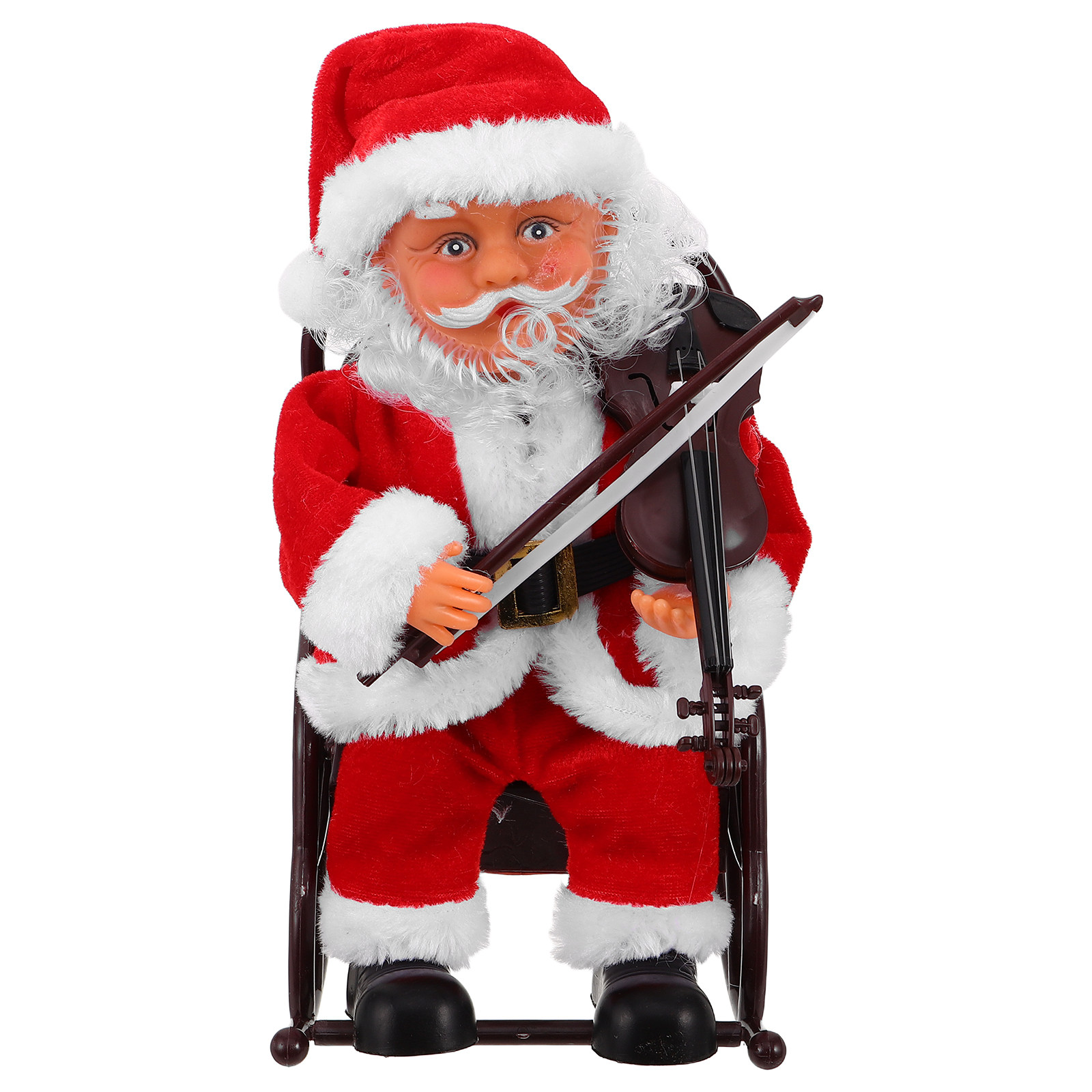Creative Electric Santa Claus  - Musical Instrument Xmas Ornaments recension och pris