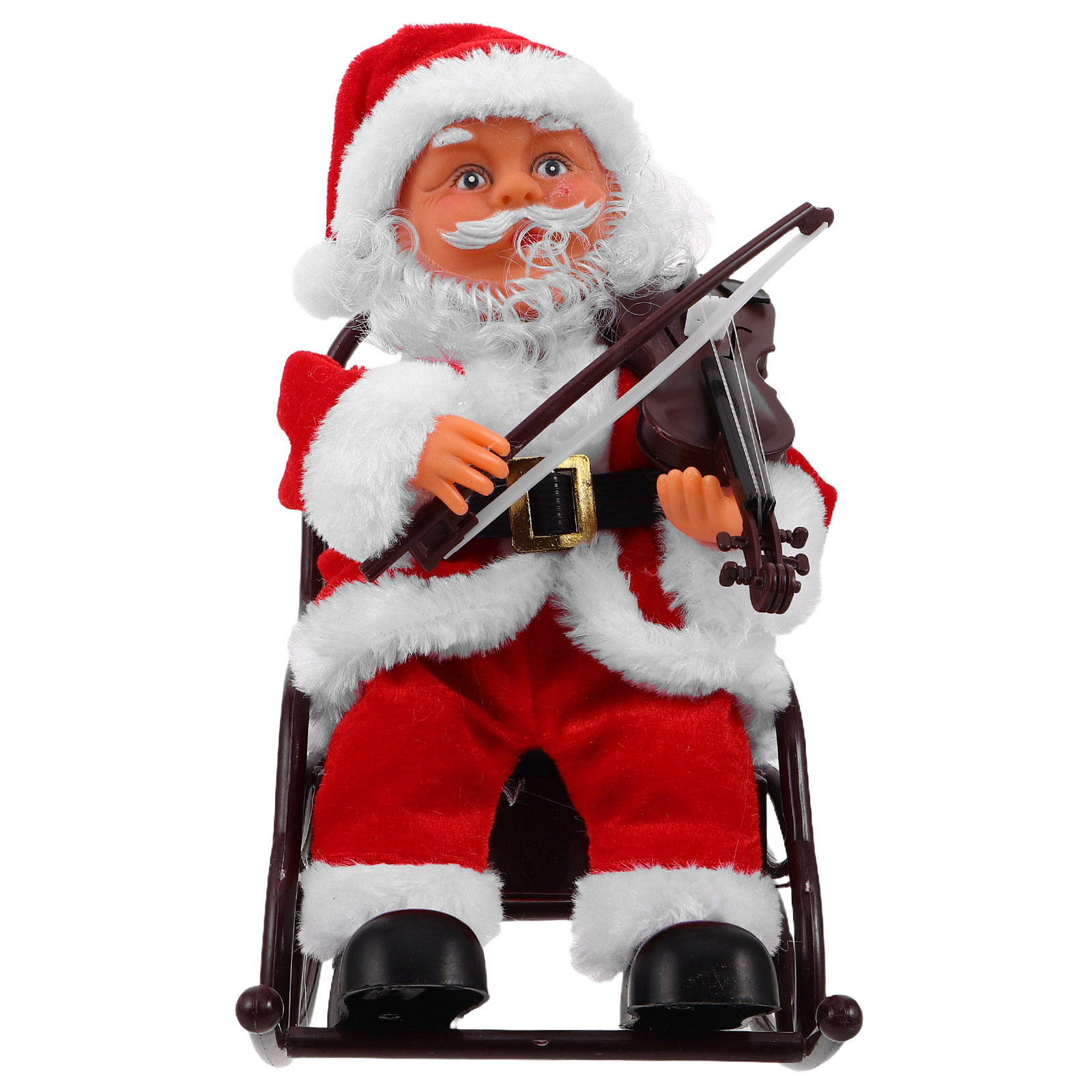 Creative Electric Santa Claus  - Musical Instrument Xmas Ornaments recension och pris