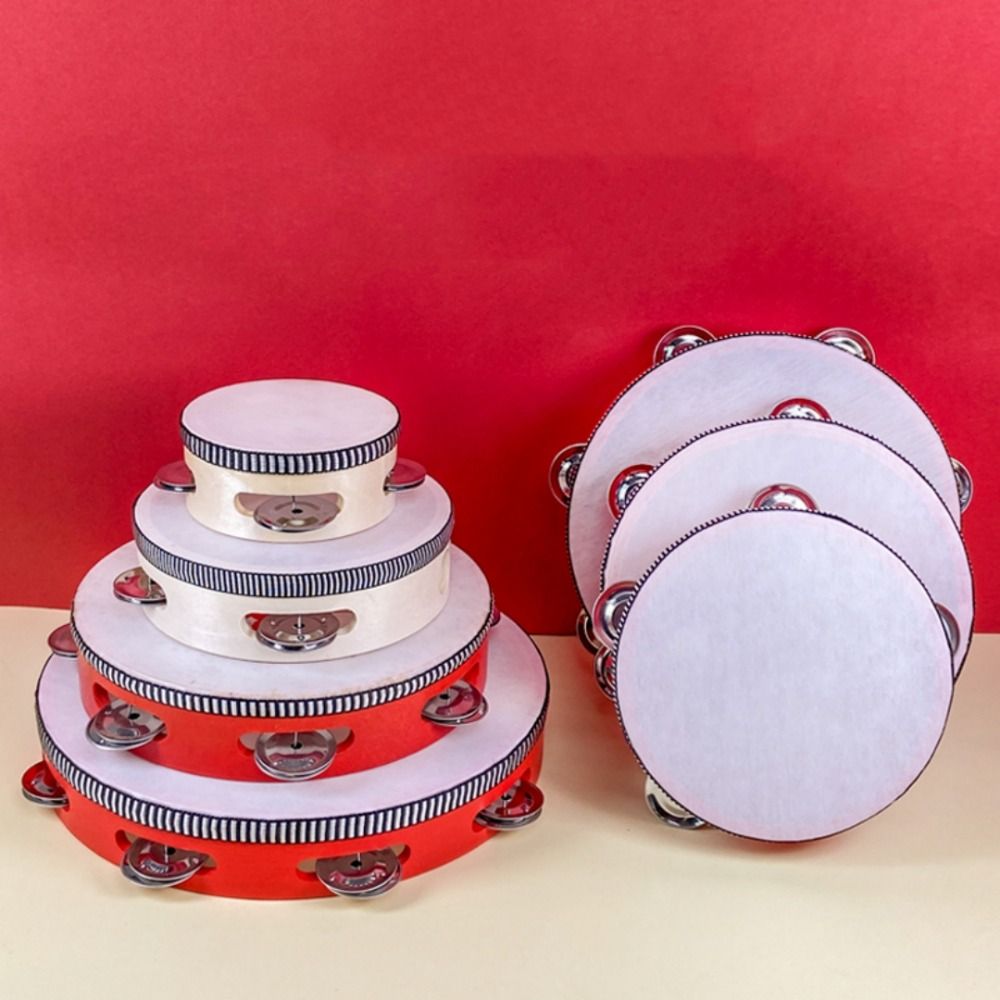 4/6/8/10 Inch Hand Held Drum W - Musical Instrument Project recension och pris