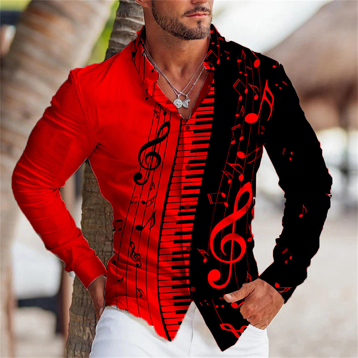 2025 Summer Men's Long Sleeves - Musical Instrument Japan recension och pris
