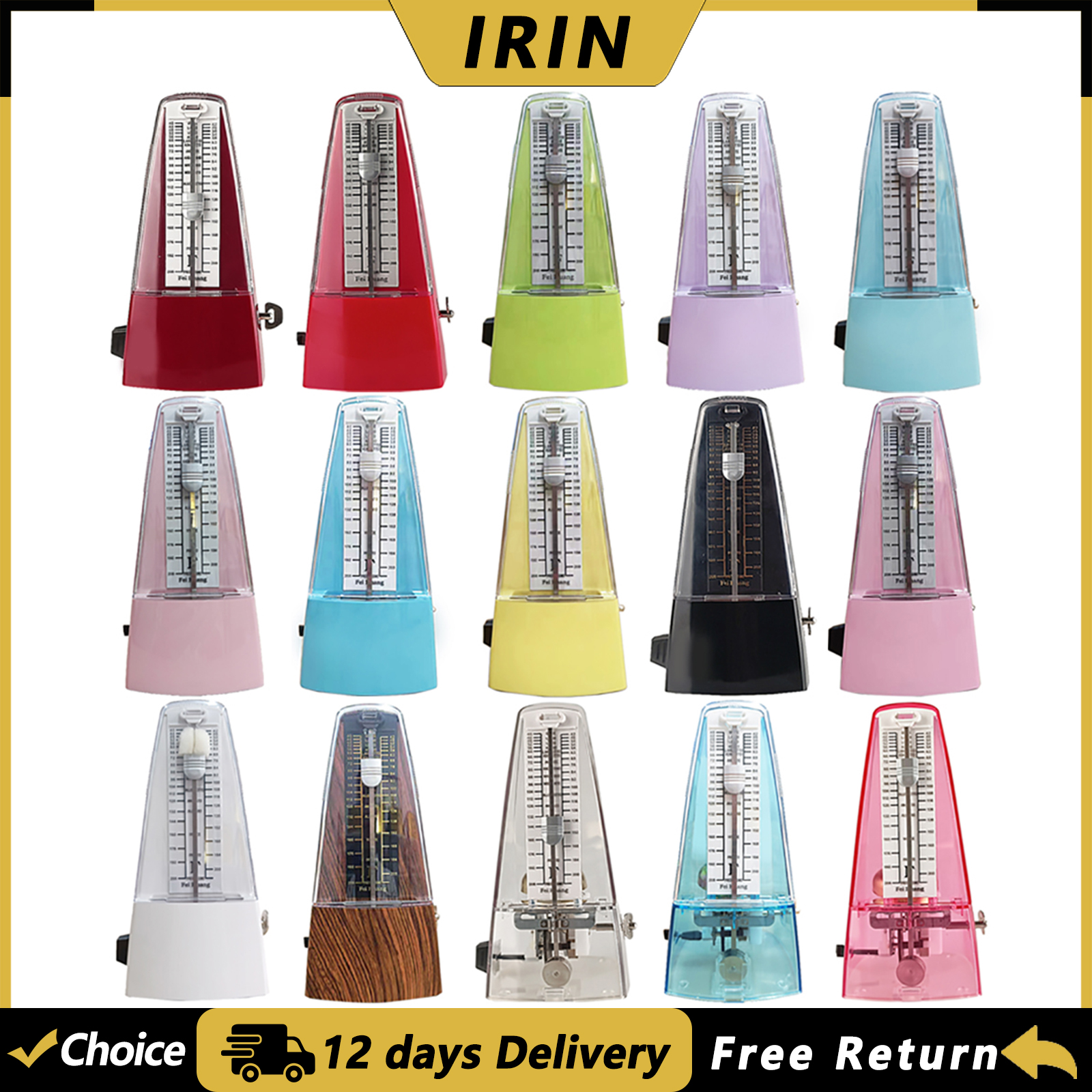 IRIN Mechanical Metronomes for - Musical Instrument Drum recension och pris