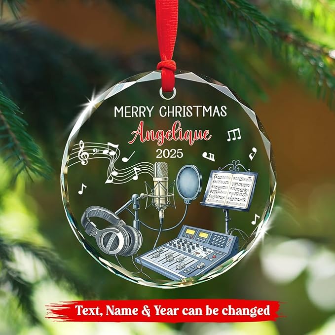 Recording Vocals Instrument Xm - Musical Instrument Xmas Ornaments recension och pris