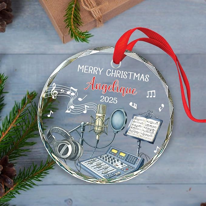 Recording Vocals Instrument Xm - Musical Instrument Xmas Ornaments recension och pris
