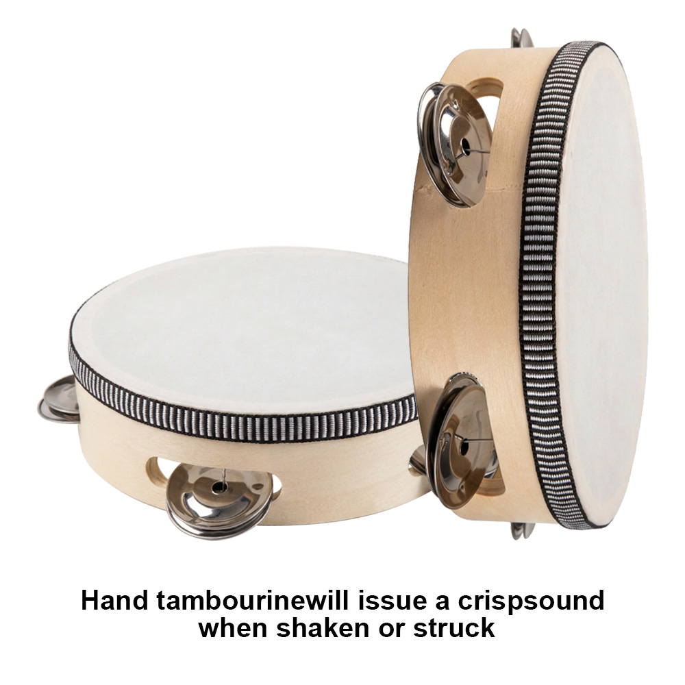6inch Hand Held Drum Tambourin - Tambourine Hand Drum recension och pris