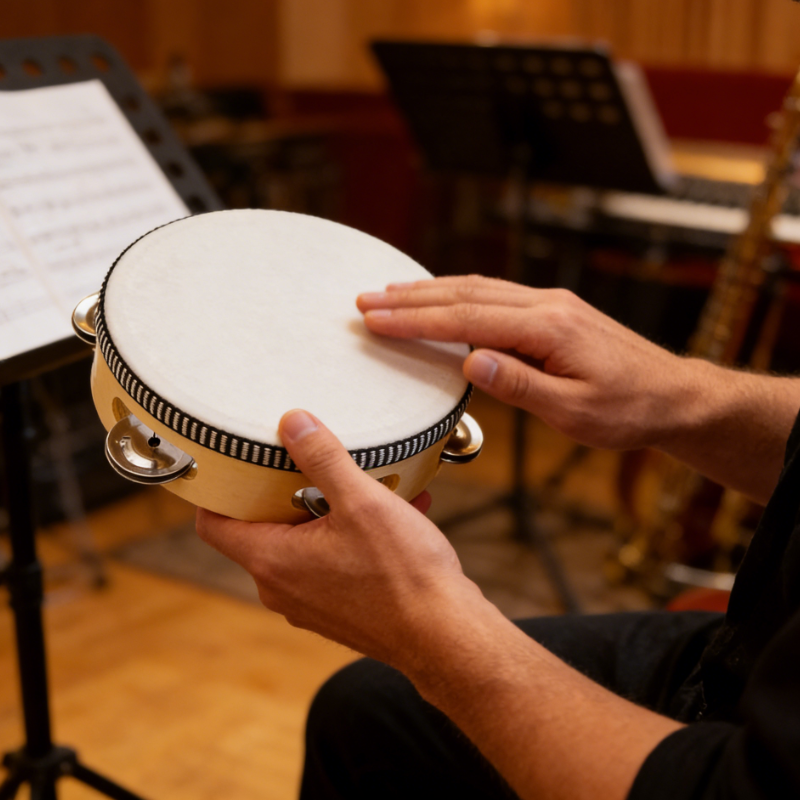 6inch Hand Held Drum Tambourin - Tambourine Hand Drum recension och pris