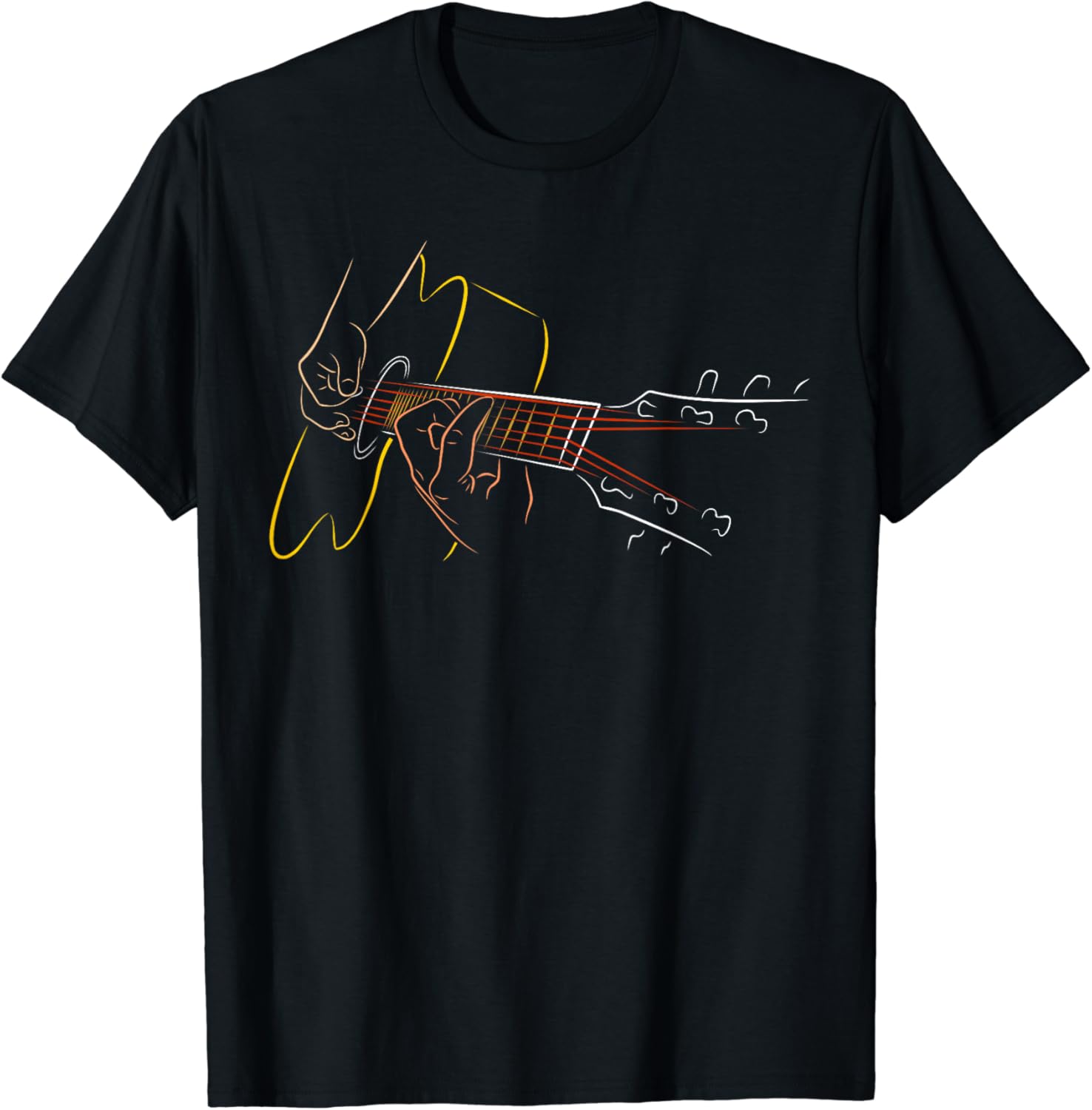 Acoustic Guitar Player TShirt  - Musical Instrument Poster recension och pris