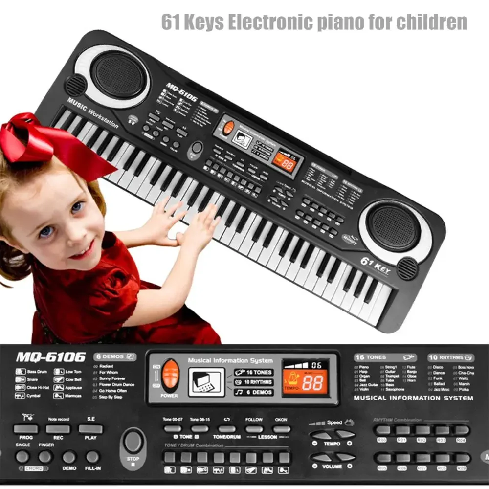 Kids Electronic Piano Keyboard - Musical Instrument Project recension och pris
