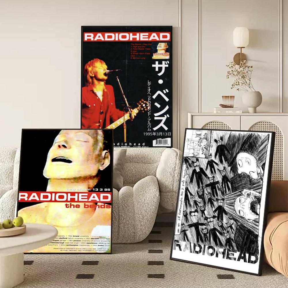 Rock Band Characters Radiohead - Musical Instrument Poster recension och pris