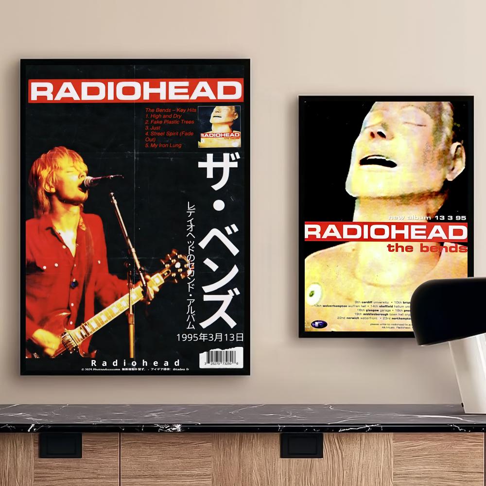 Rock Band Characters Radiohead - Musical Instrument Poster recension och pris