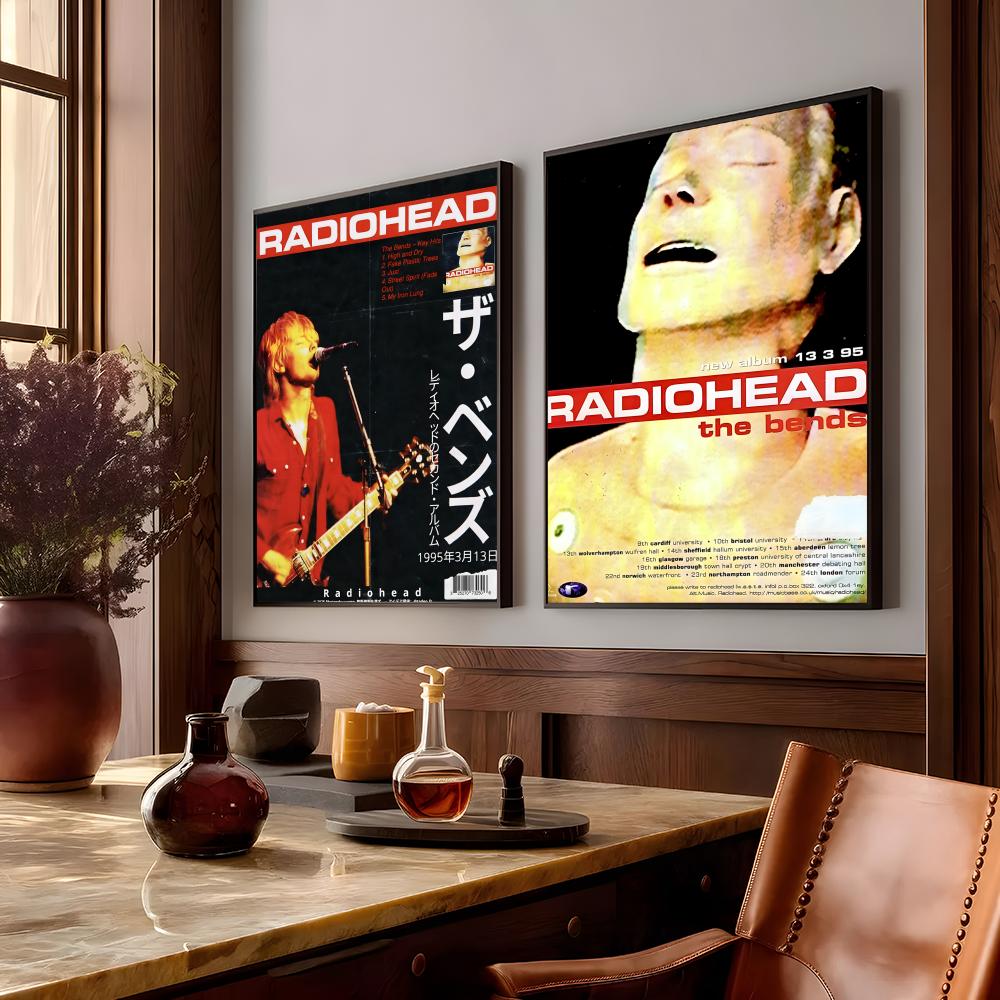 Rock Band Characters Radiohead - Musical Instrument Poster recension och pris