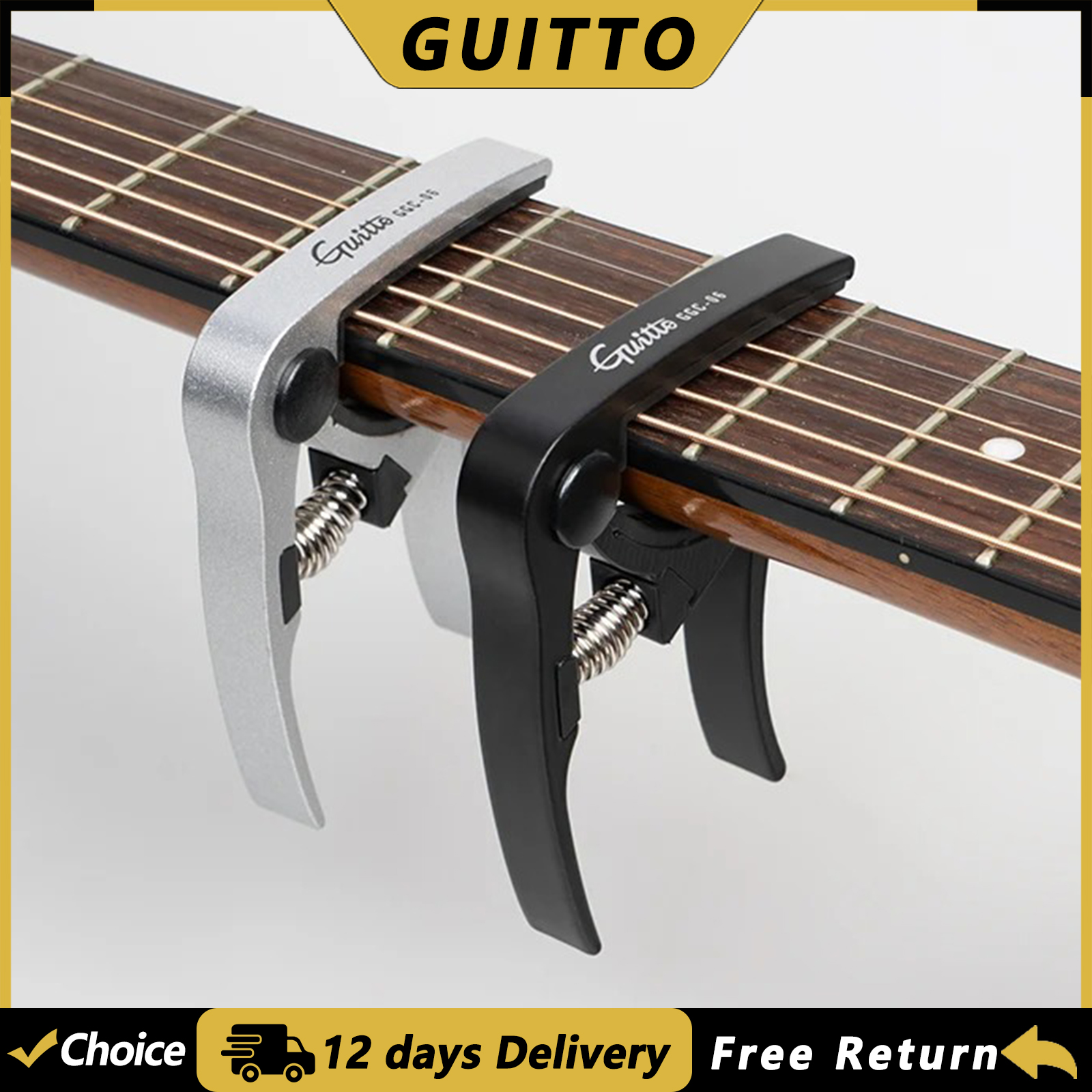 GUITTO GGC-06 Aluminum Alloy G - Musical Instrument Ukulele recension och pris