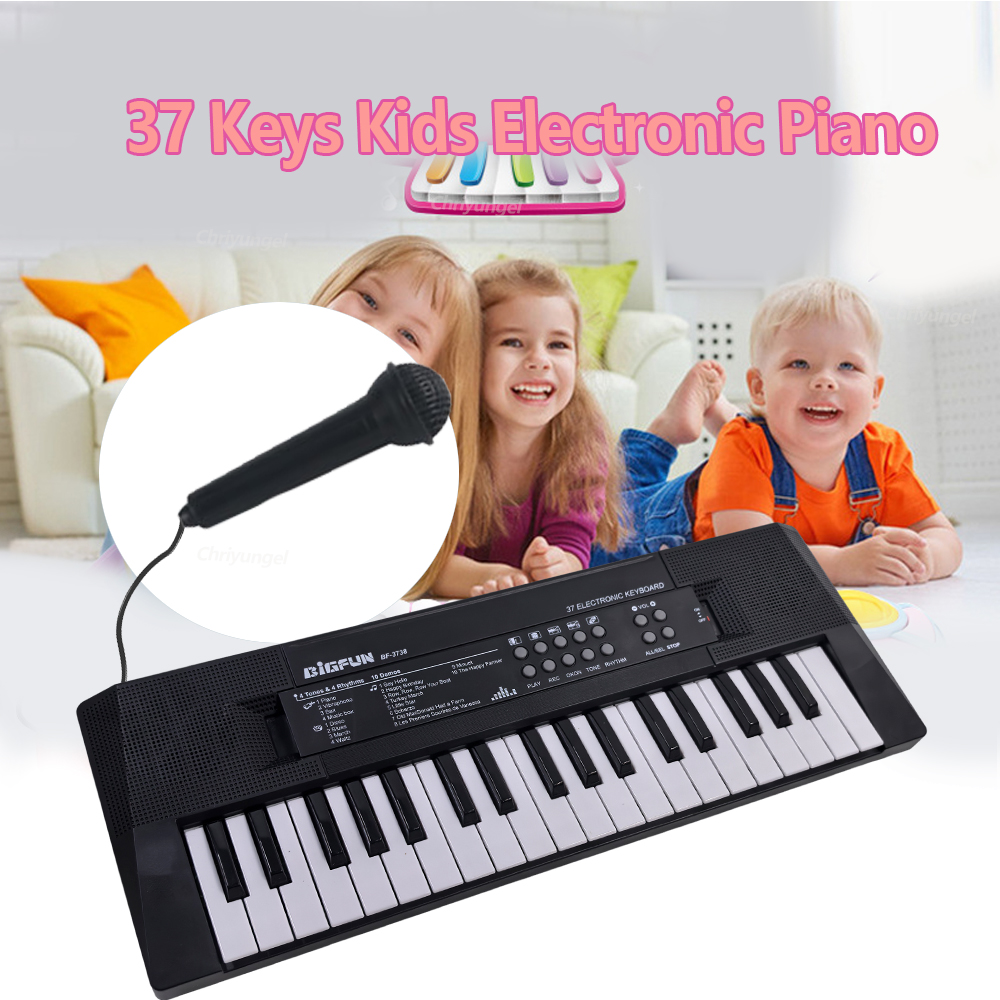 37 Keys Electronic Piano Keybo - Musical Instrument Project recension och pris