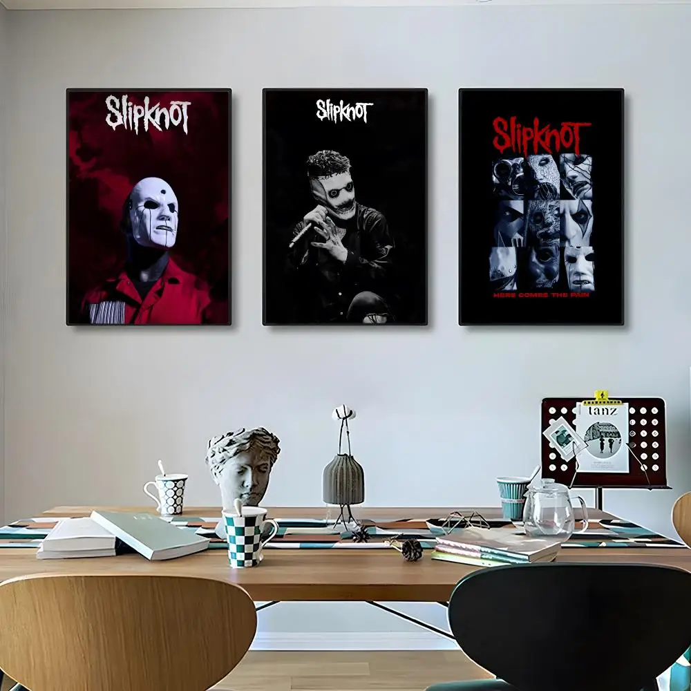 S-Slipknot Rock Roll Band Retr - Musical Instrument Poster recension och pris