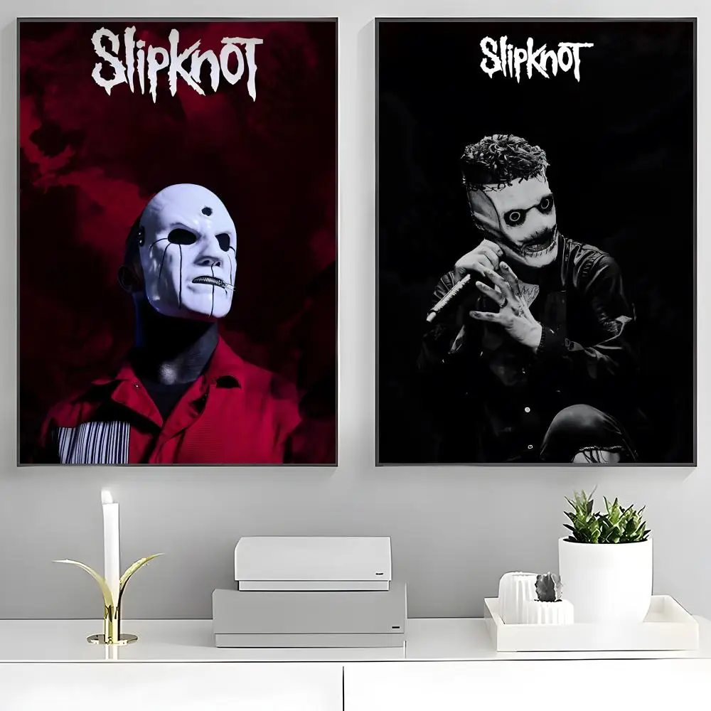 S-Slipknot Rock Roll Band Retr - Musical Instrument Poster recension och pris