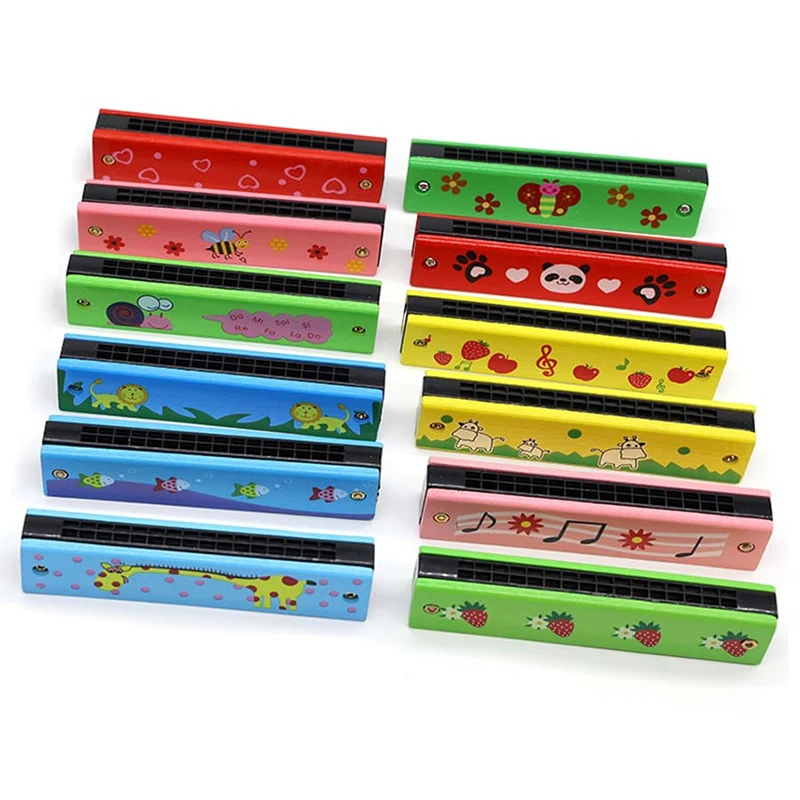 1/2pcs Children Wooden Harmoni - Musical Instrument Project recension och pris