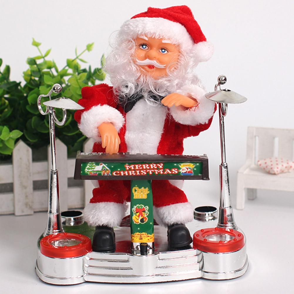 Christmas Santa Claus Electric - Musical Instrument Xmas Ornaments recension och pris