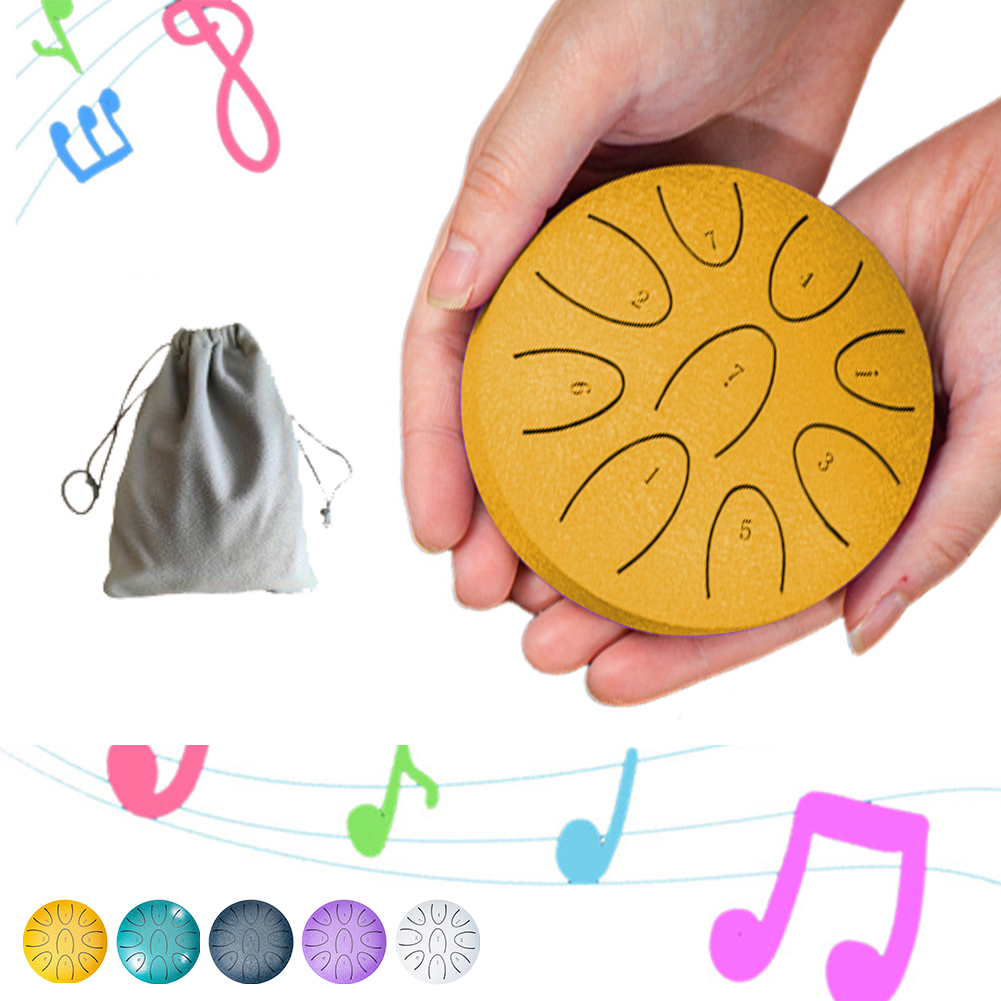 Steel Tongue Drum Portable Rai - Musical Instrument Drum recension och pris