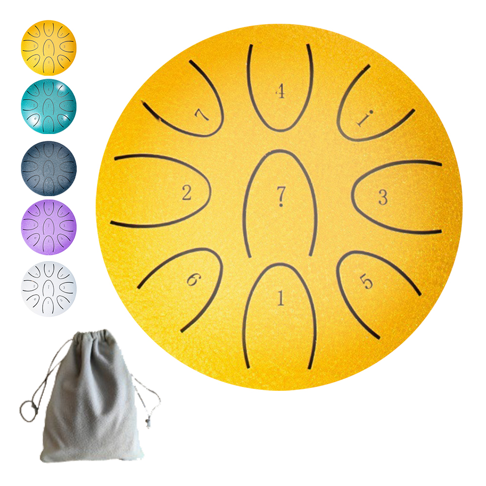 Steel Tongue Drum Portable Rai - Musical Instrument Drum recension och pris
